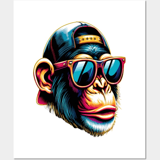 Cool Monkey Wall Art by Graceful Designs